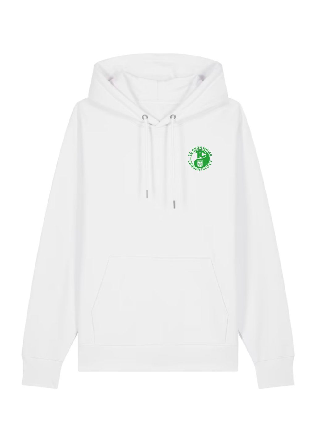 Hoodie Herren weiß