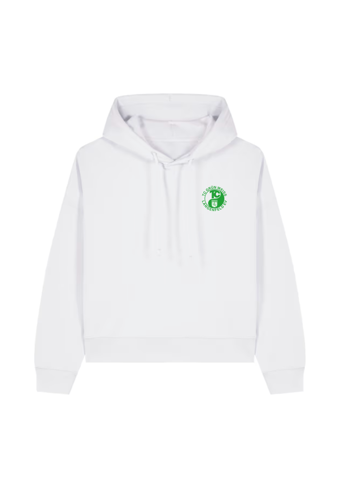 Hoodie Damen weiß
