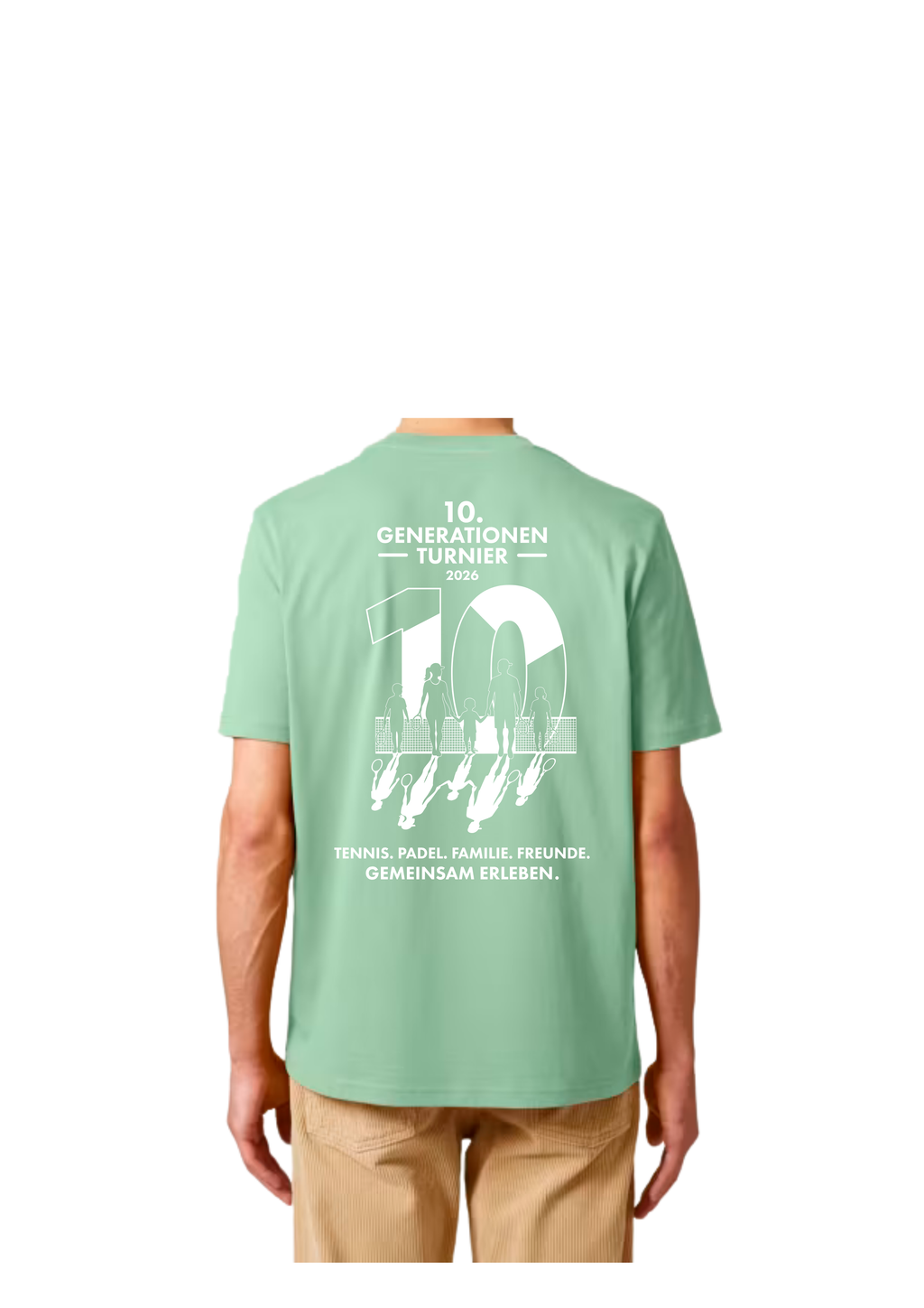 Exclusives T-Shirt 10. Generationenturnier