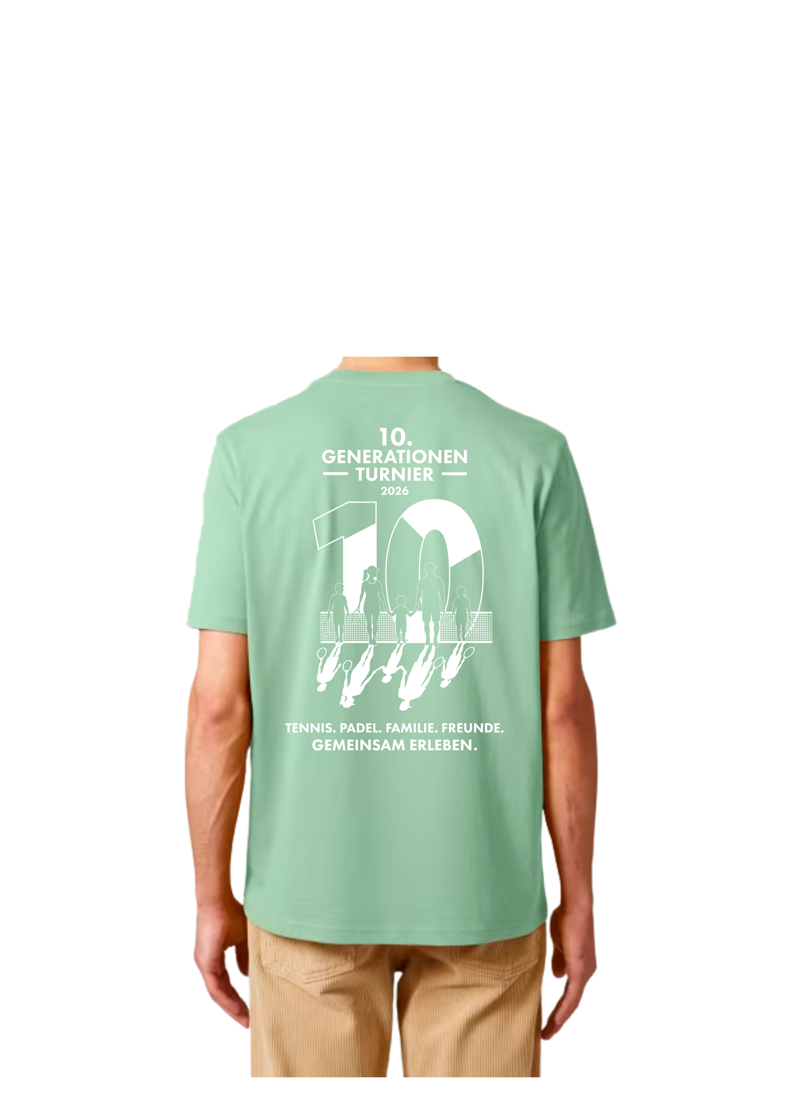 Exclusives T-Shirt 10. Generationenturnier