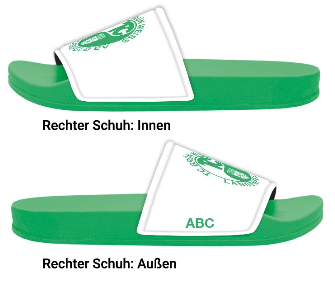 GWL-Badelatschen (nur auf Vorbestellung!)