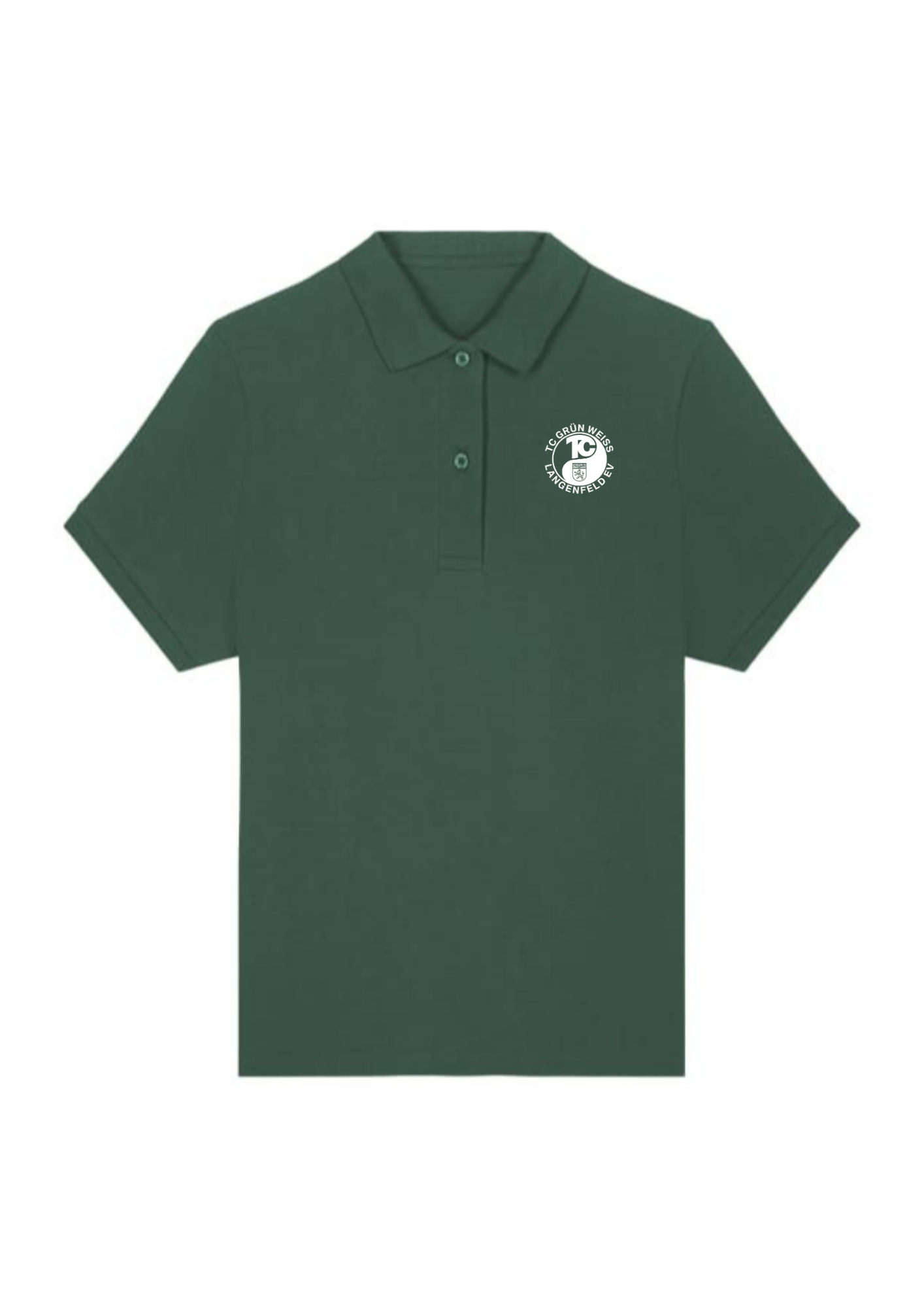 Freizeit Poloshirt grün Damen
