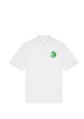 Freizeit Poloshirt weiß Unisex